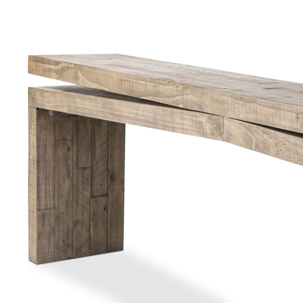 Four Hands - Matthes Large Console Table - Weathered Wheat - 243556-002 veiw 10
