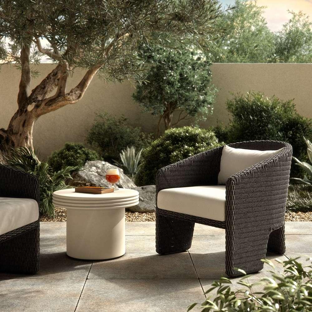 Four Hands - Providence - Fae Outdoor Chair - Vintage Coal - 231819-005 veiw 13