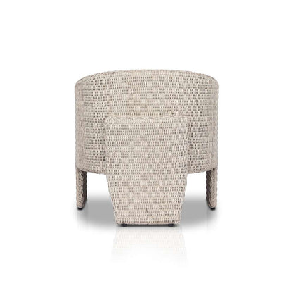 Four Hands - Providence - Fae Outdoor Chair - Vintage White - 231819-004 veiw 2