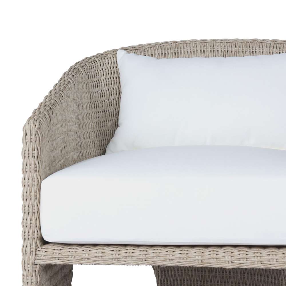 Four Hands - Providence - Fae Outdoor Chair - Vintage White - 231819-004 veiw 7
