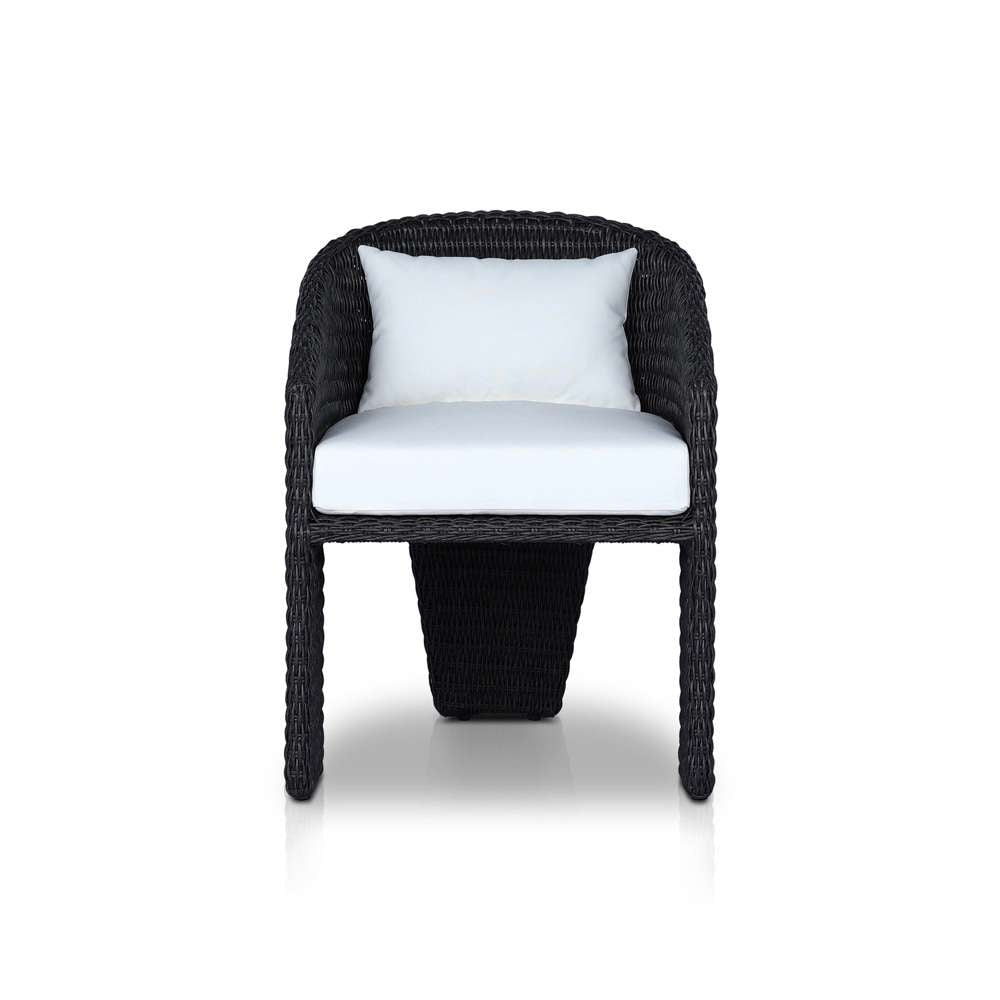 Four Hands - Providence - Fae Outdoor Dining Chair - Vintage Coal - 239139-003 veiw 1