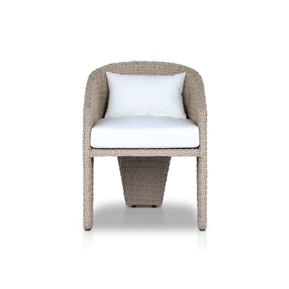 Four Hands - Providence - Fae Outdoor Dining Chair - White - 239139-001 veiw 1