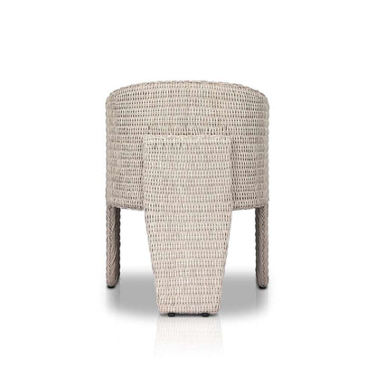 Four Hands - Providence - Fae Outdoor Dining Chair - White - 239139-001 veiw 2