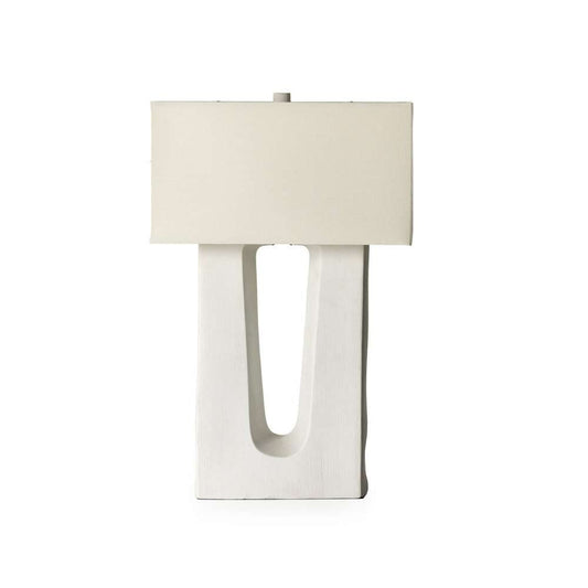 Four Hands - Ryker - Cuit Table Lamp - Matte White Ceramic - 228939-003 veiw 1