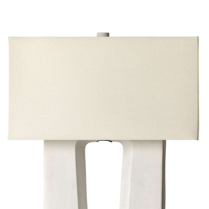 Four Hands - Ryker - Cuit Table Lamp - Matte White Ceramic - 228939-003 veiw 2