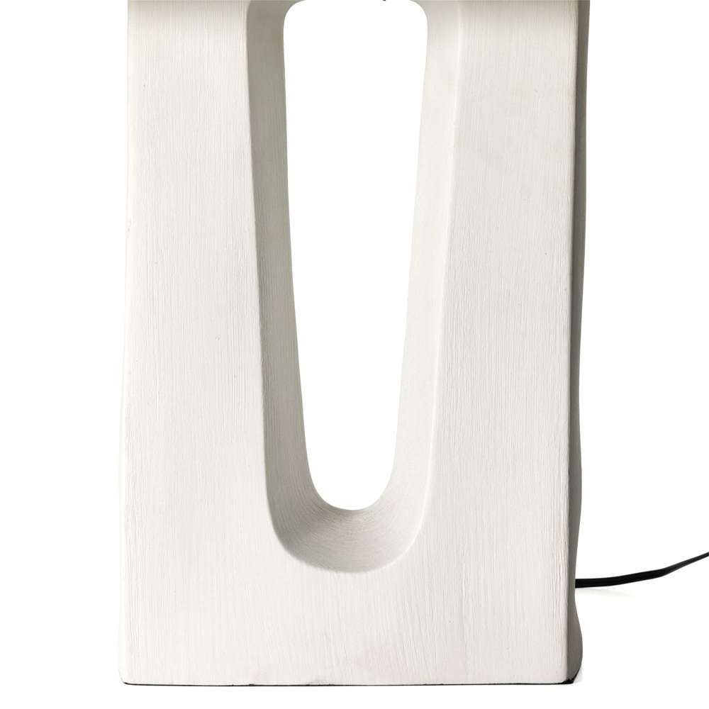 Four Hands - Ryker - Cuit Table Lamp - Matte White Ceramic - 228939-003 veiw 4