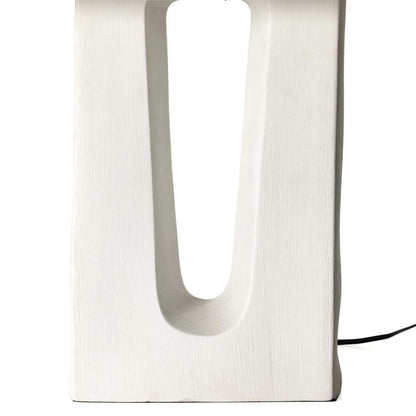 Four Hands - Ryker - Cuit Table Lamp - Matte White Ceramic - 228939-003 veiw 4