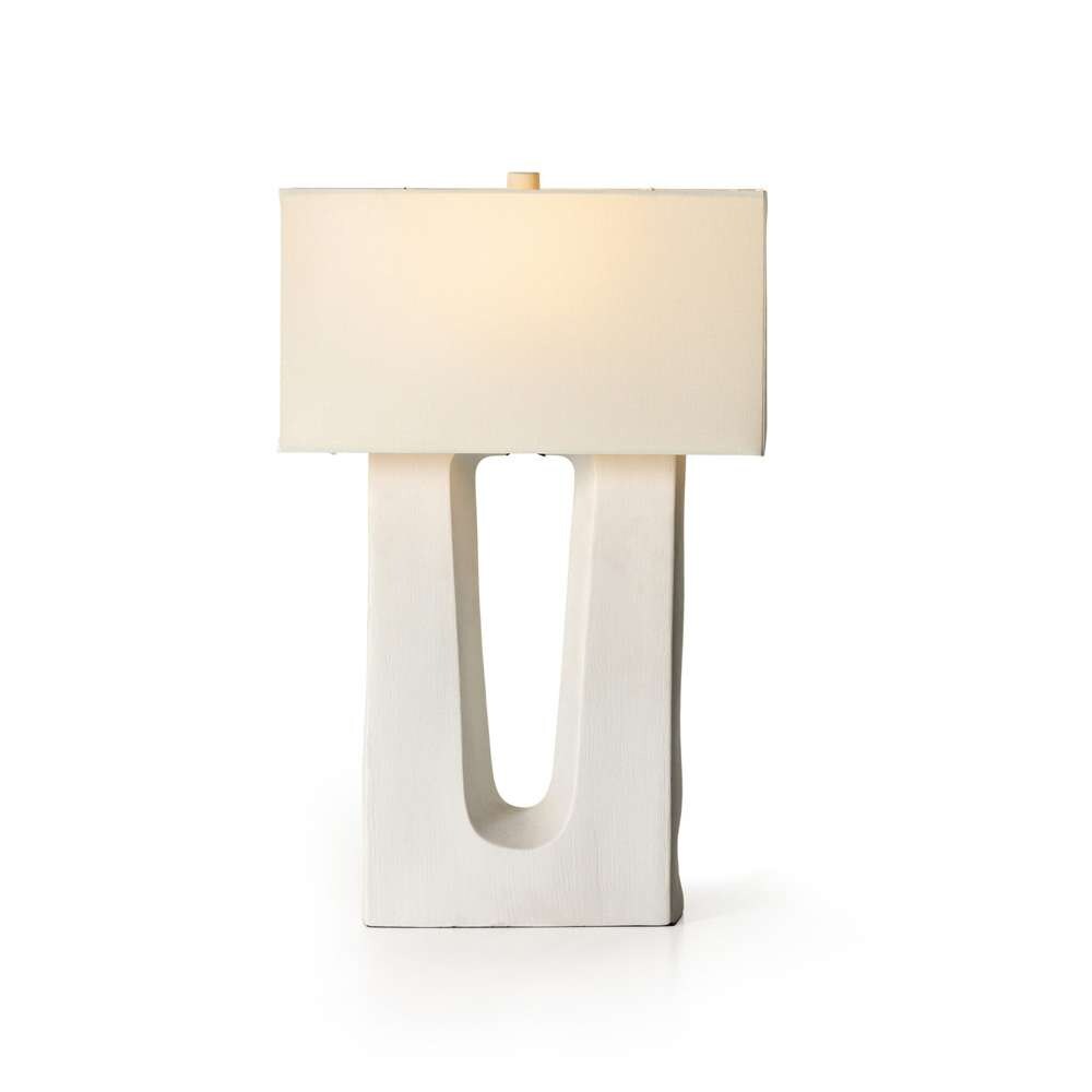 Four Hands - Ryker - Cuit Table Lamp - Matte White Ceramic - 228939-003 veiw 8