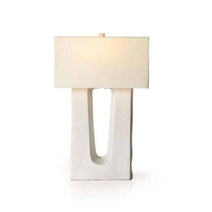 Four Hands - Ryker - Cuit Table Lamp - Matte White Ceramic - 228939-003 veiw 8