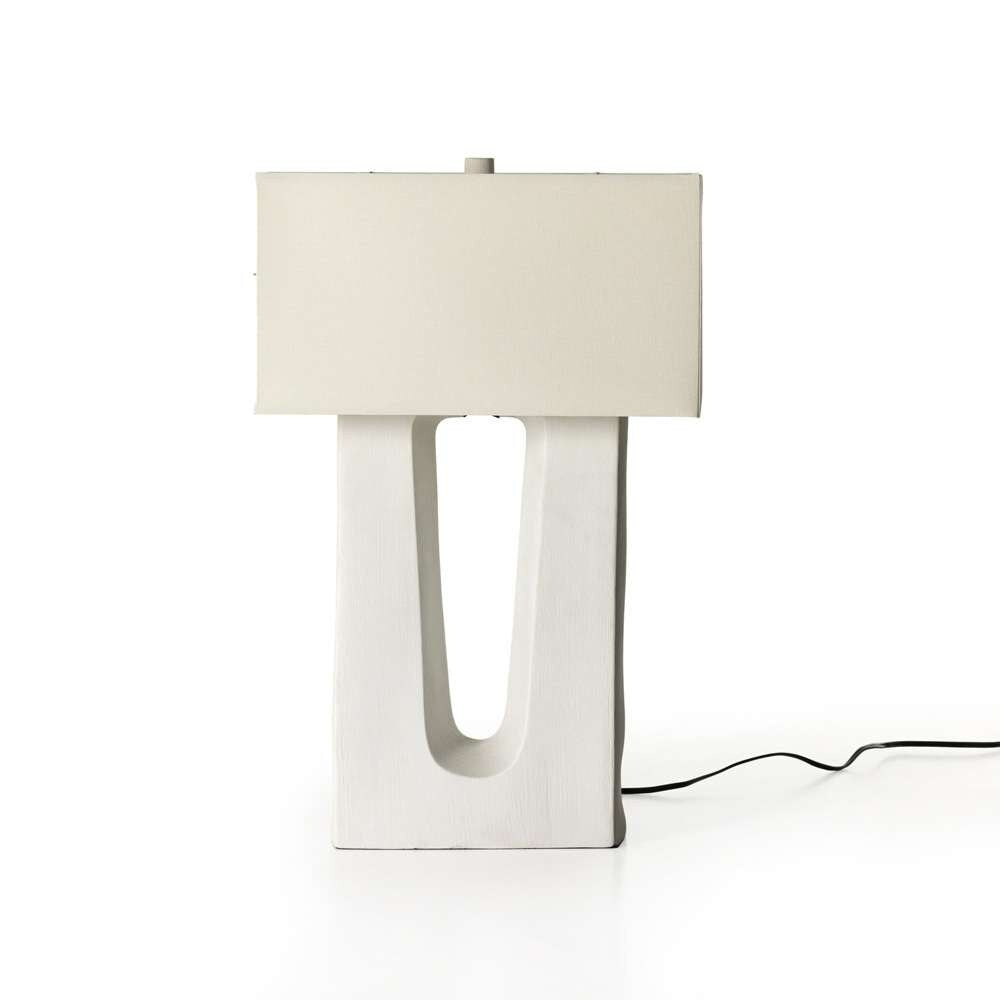 Four Hands - Ryker - Cuit Table Lamp - Matte White Ceramic - 228939-003 veiw 10