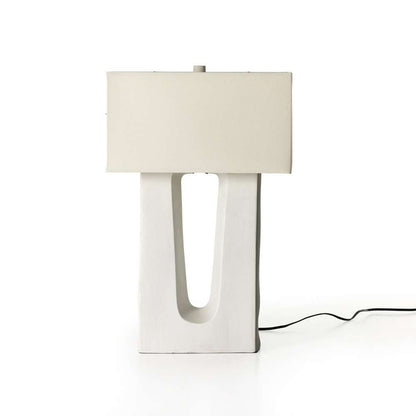 Four Hands - Ryker - Cuit Table Lamp - Matte White Ceramic - 228939-003 veiw 10