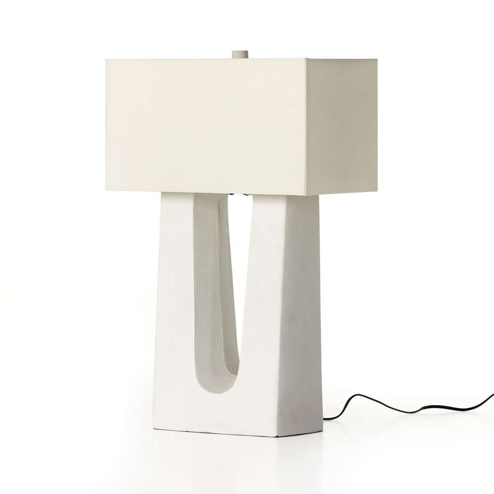 Four Hands - Ryker - Cuit Table Lamp - Matte White Ceramic - 228939-003 veiw 11