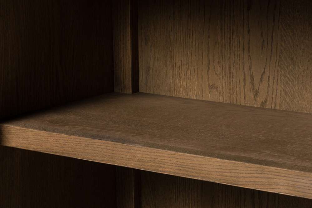 Four Hands - Tolle Panel Door Cabinet - Drifted Matte Black - 234782-001 veiw 13