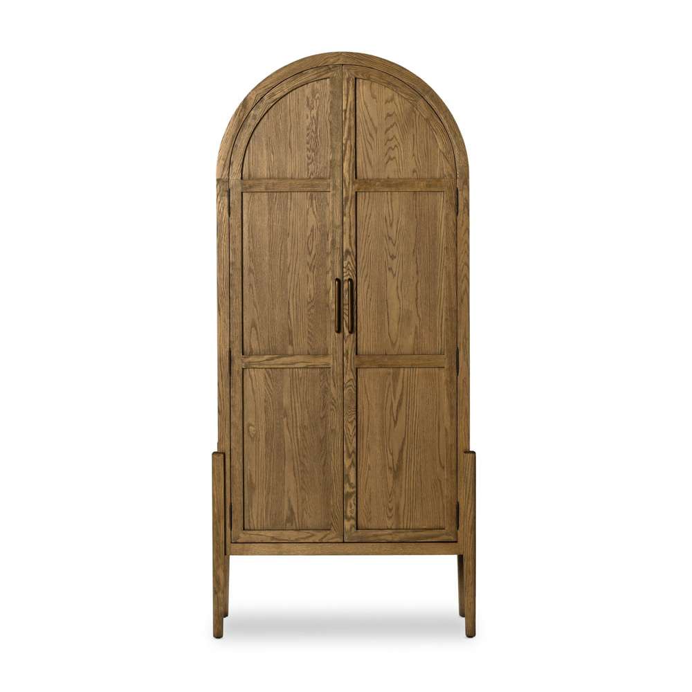 Four Hands - Tolle Panel Door Cabinet - Drifted Oak Solid - 234782-003 veiw 2