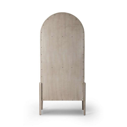 Four Hands - Tolle Panel Door Cabinet - Rustic White Solid - 234782-005 veiw 3