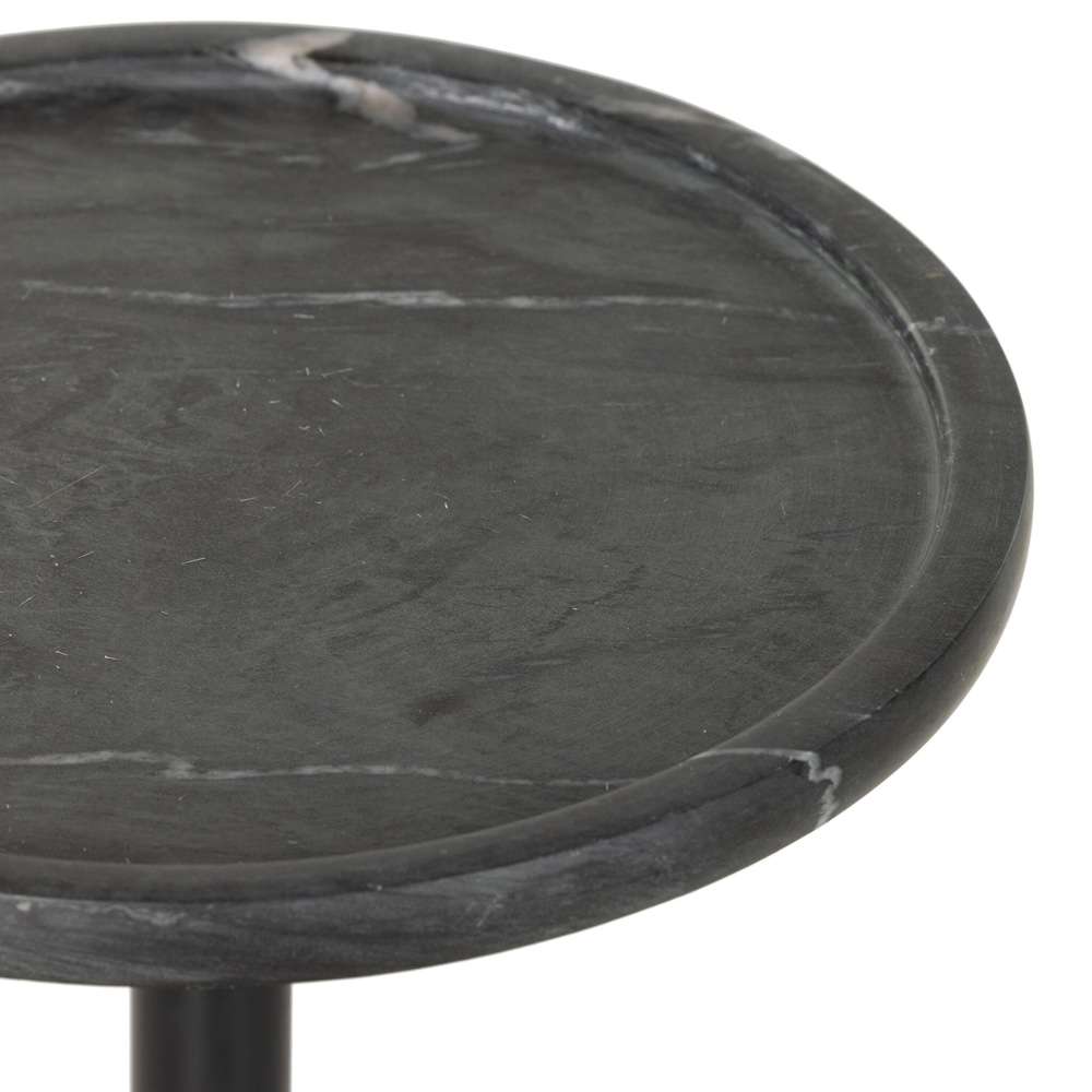 Four Hands - Viola Accent Table - Black Marble - 224056-003 veiw 6