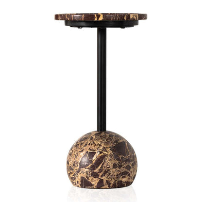 Four Hands - Viola Accent Table - Merlot Marble - 224056-004 veiw 5