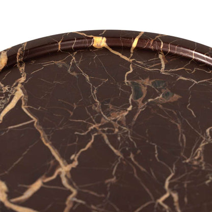 Four Hands - Viola Accent Table - Merlot Marble - 224056-004 veiw 7