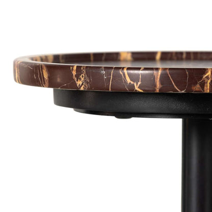 Four Hands - Viola Accent Table - Merlot Marble - 224056-004 veiw 8