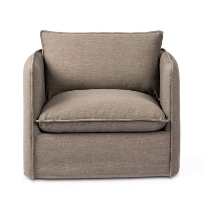 Four Hands - Westgate - Andre Outdoor Swivel Chair - Alessi Fawn - 236556-007 veiw 1