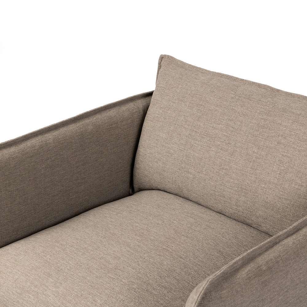 Four Hands - Westgate - Andre Outdoor Swivel Chair - Alessi Fawn - 236556-007 veiw 6