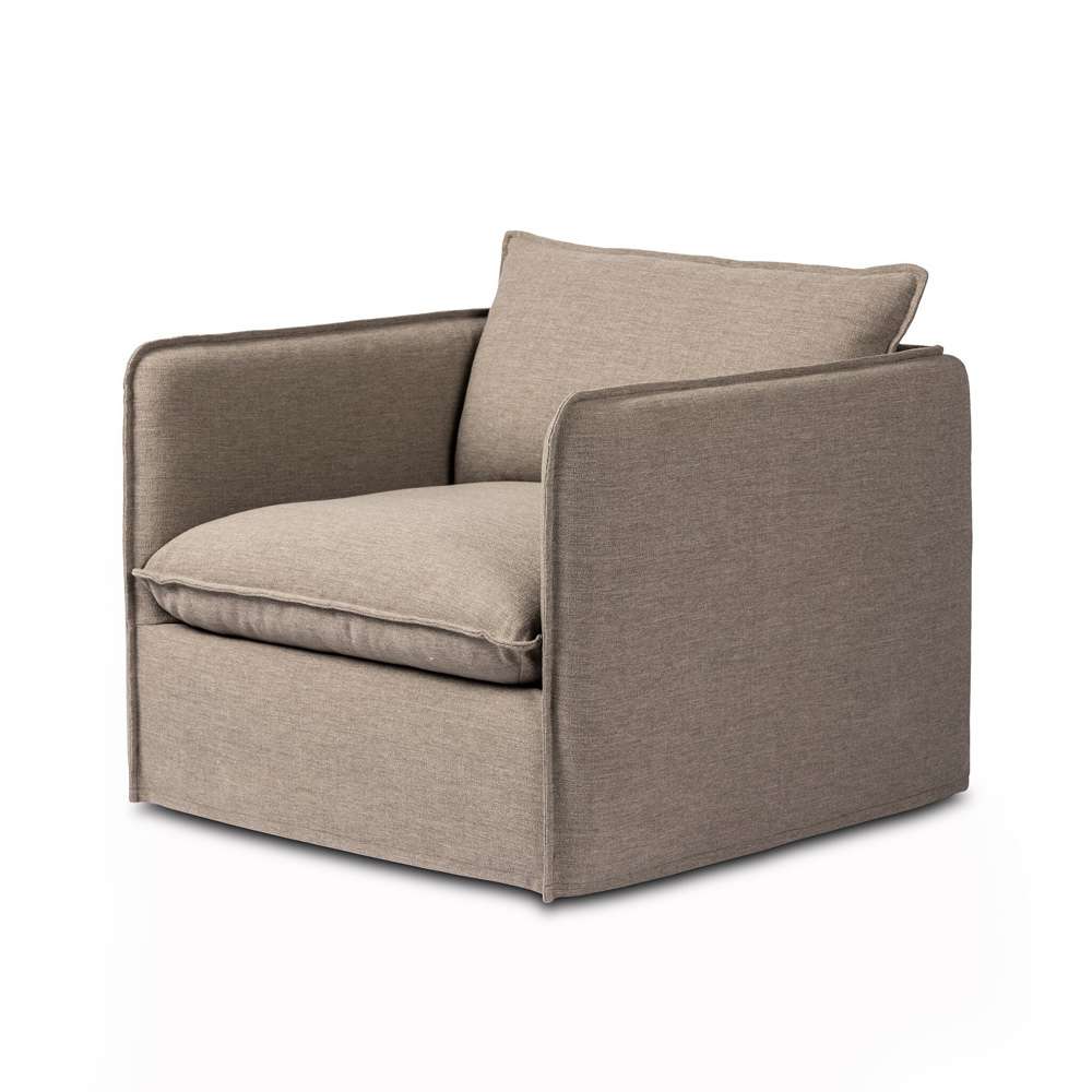 Four Hands - Westgate - Andre Outdoor Swivel Chair - Alessi Fawn - 236556-007 veiw 10