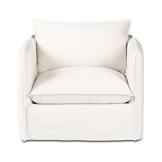 Four Hands - Westgate - Andre Outdoor Swivel Chair - Alessi Linen - 236556-008 veiw 1