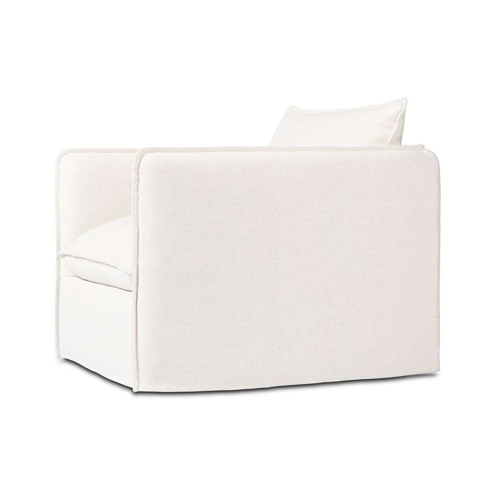 Four Hands - Westgate - Andre Outdoor Swivel Chair - Alessi Linen - 236556-008 veiw 3