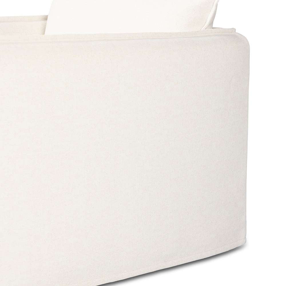 Four Hands - Westgate - Andre Outdoor Swivel Chair - Alessi Linen - 236556-008 veiw 5