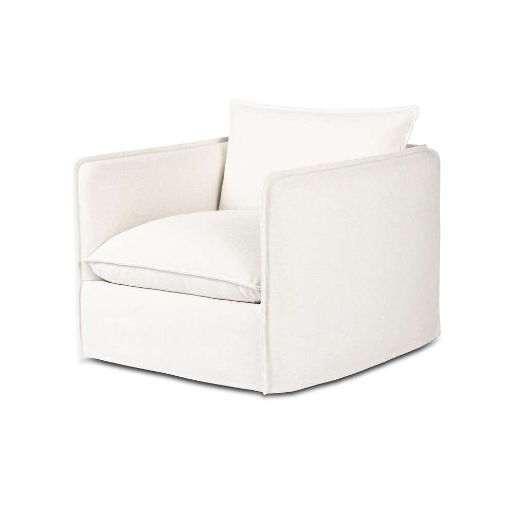 Four Hands - Westgate - Andre Outdoor Swivel Chair - Alessi Linen - 236556-008 veiw 11