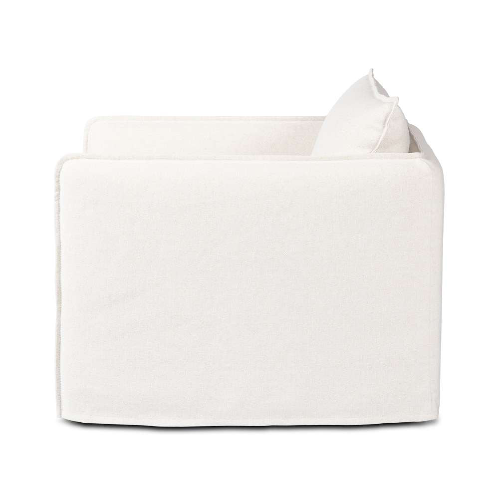 Four Hands - Westgate - Andre Outdoor Swivel Chair - Alessi Linen - 236556-008 veiw 12