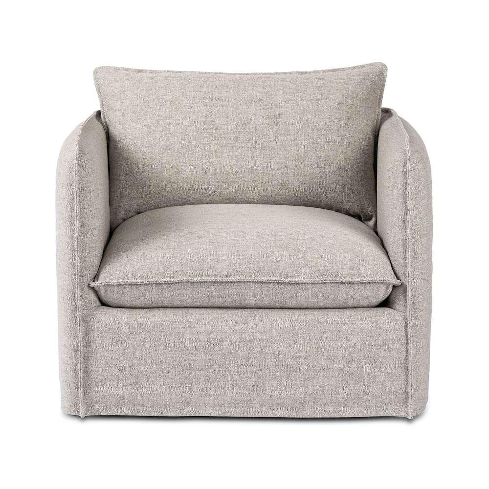 Four Hands - Westgate - Andre Outdoor Swivel Chair - Alessi Slate - 236556-009 veiw 1