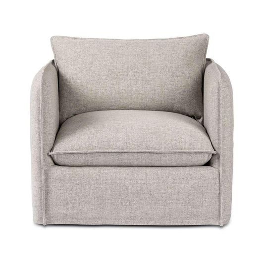 Four Hands - Westgate - Andre Outdoor Swivel Chair - Alessi Slate - 236556-009 veiw 1