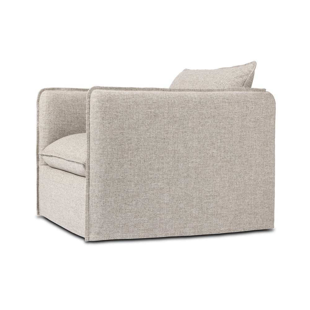 Four Hands - Westgate - Andre Outdoor Swivel Chair - Alessi Slate - 236556-009 veiw 3