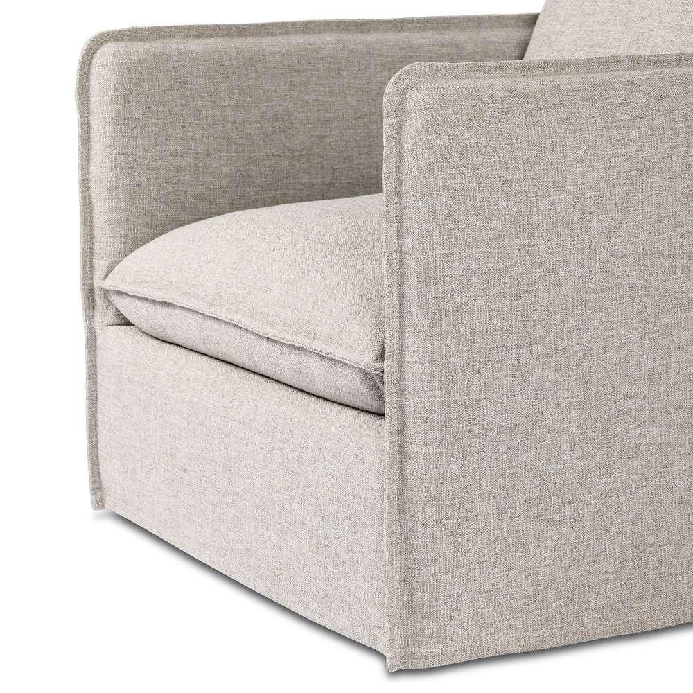 Four Hands - Westgate - Andre Outdoor Swivel Chair - Alessi Slate - 236556-009 veiw 5