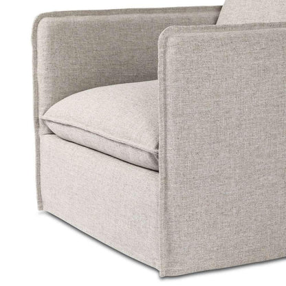Four Hands - Westgate - Andre Outdoor Swivel Chair - Alessi Slate - 236556-009 veiw 5