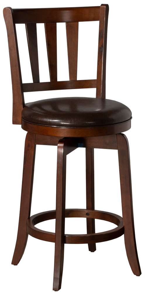 Hillsdale Furniture - Presque Isle Wood Counter Height Swivel Stool, Cherry - 4478-827 veiw 1