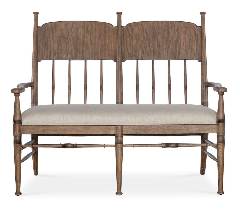 Hooker Furniture - Americana Dining Bench - 7050-75019-85 veiw 3
