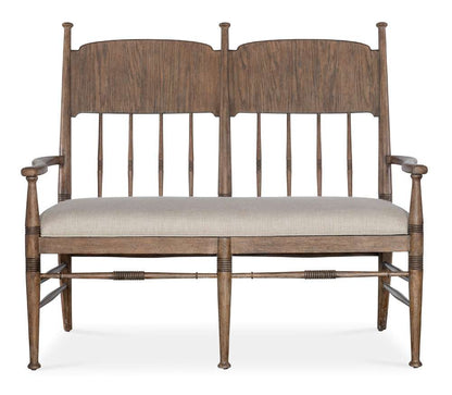 Hooker Furniture - Americana Dining Bench - 7050-75019-85 veiw 3