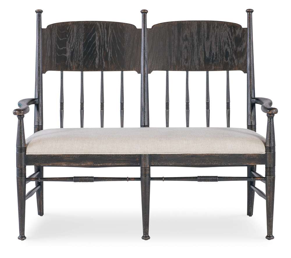 Hooker Furniture - Americana Dining Bench - 7050-75019-89 veiw 3
