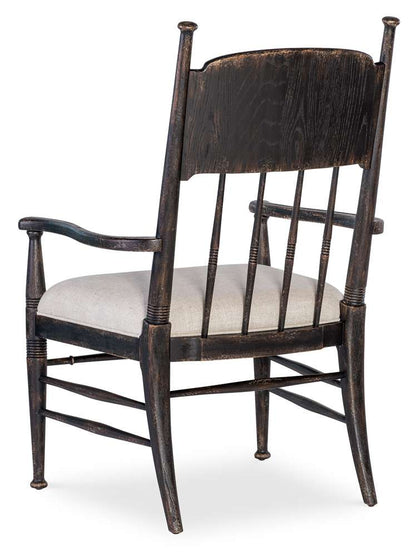 Hooker Furniture - Americana Upholstered Seat Arm Chair - 7050-75300-89 veiw 2