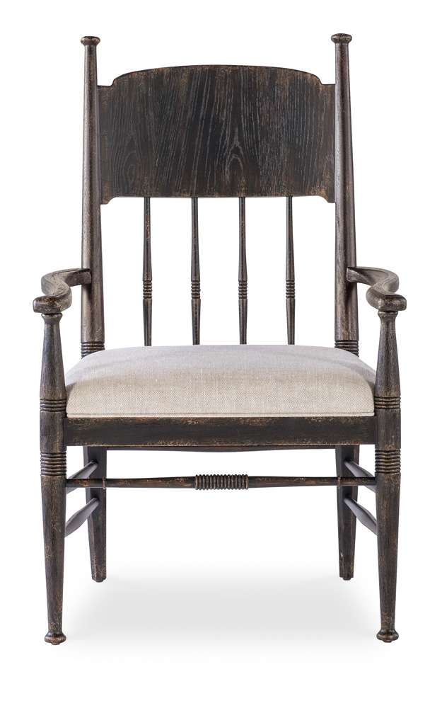 Hooker Furniture - Americana Upholstered Seat Arm Chair - 7050-75300-89 veiw 3
