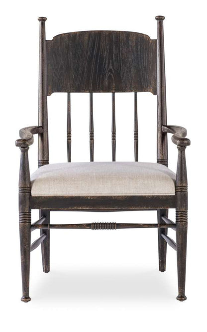 Hooker Furniture - Americana Upholstered Seat Arm Chair - 7050-75300-89 veiw 3
