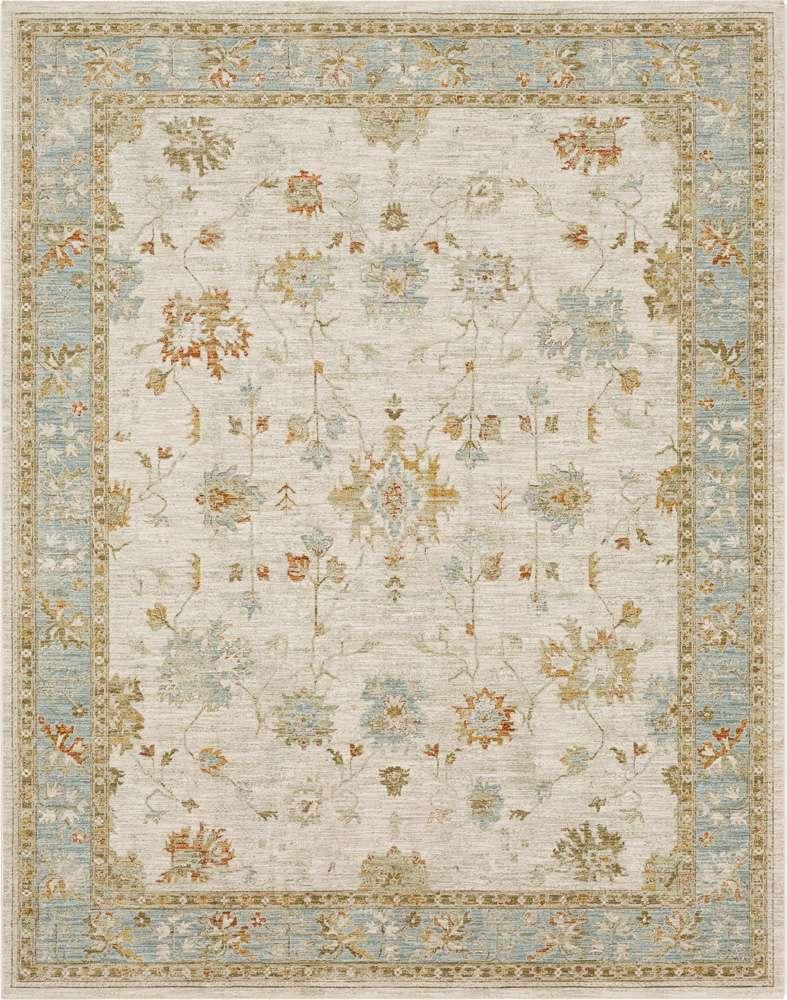 Karastan - Adalia Iznik Cream 5 x 7 6in Area Rug - RG847-741-060090-IP veiw 1