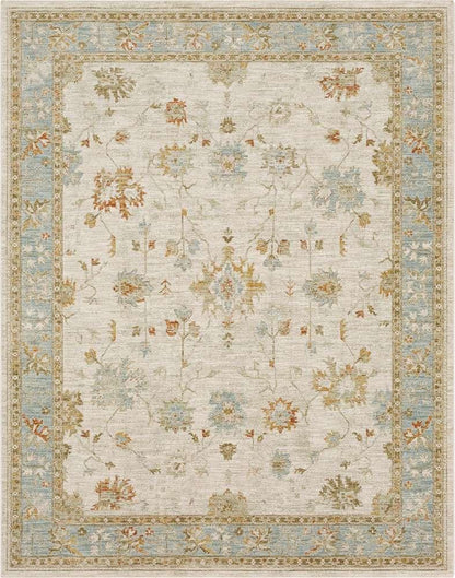 Karastan - Adalia Iznik Cream 5 x 7 6in Area Rug - RG847-741-060090-IP veiw 1