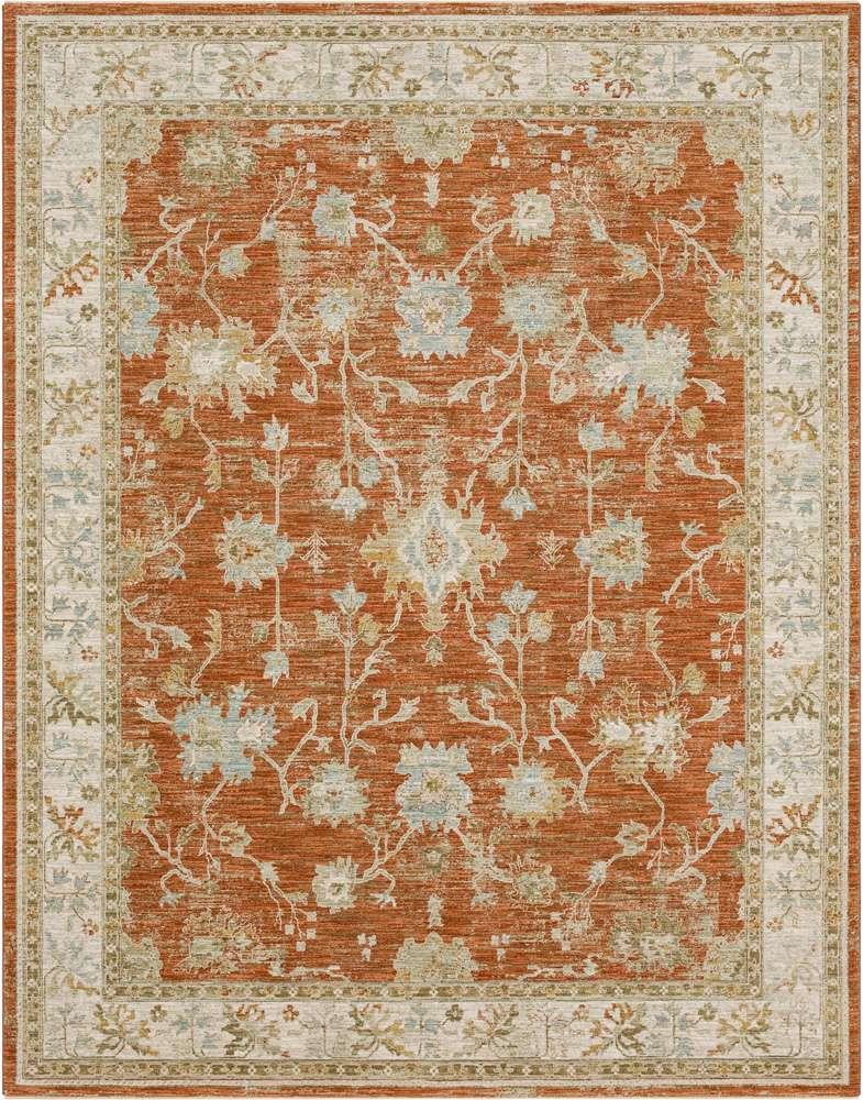 Karastan - Adalia Iznik Rust 5 x 7 6in Area Rug - RG847-780-060090-IP veiw 1