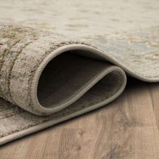 Karastan - Adalia Iznik Cream 6 7in x 9 6in Area Rug - RG847-741-079114-IP veiw 2