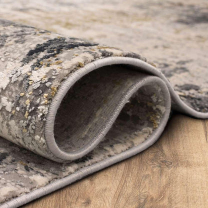 Karastan - Tryst Marseille Grey 2 6in x 8 Area Rug - RG073-131-030096-IP veiw 3