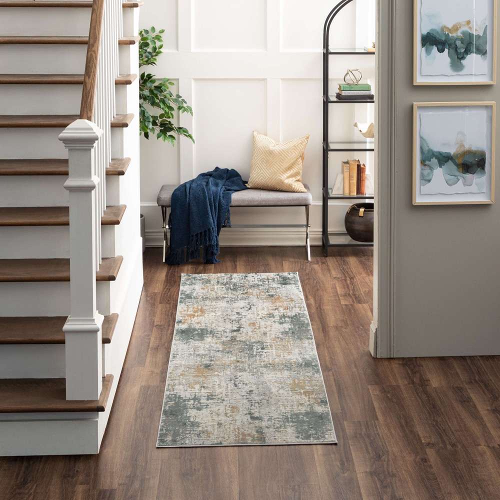 Karastan - Tryst Marseille Grey 2 6in x 8 Area Rug - RG073-131-030096-IP veiw 5