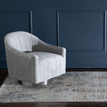 Karastan - Tryst Marseille Grey 5 x 8 Area Rug - RG073-131-060096-IP veiw 4